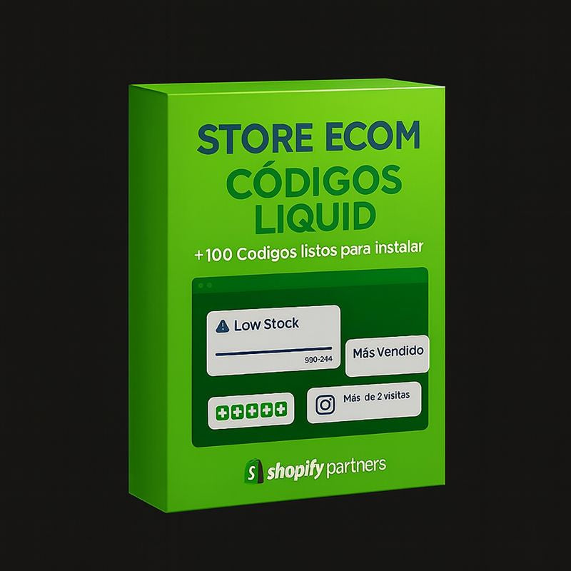 Pack +100 Códigos Liquid